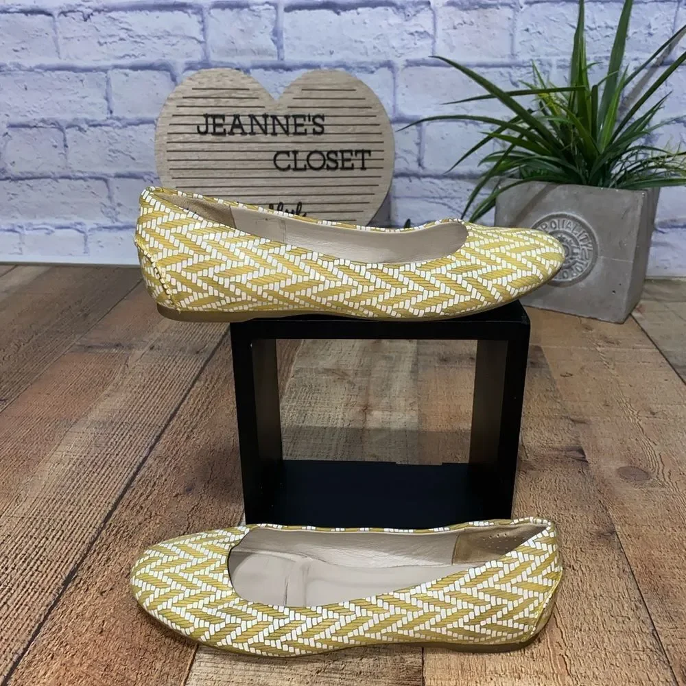 SAS Lacey - Ballet Flat Color: Chevron Yellow